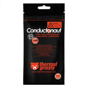 Liquid Metal Grizzly Conductonaut Thermal Interface Liquid Metal COMPOUND 1.0G