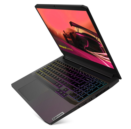 Lenovo IdeaPad Gaming 3 15ACH6 laptop in Shadow Black